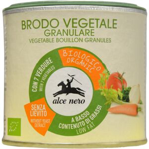 ALCE NERO Brodo Vegetale Granulare 120 Grammi