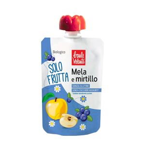 BAULE VOLANTE Solo Frutta - Mela E Mirtillo 1 Cheer-Pack Da 100 Grammi