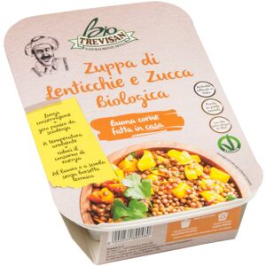 trevisan zuppa di lenticchie e zucca biologica 300 grammi