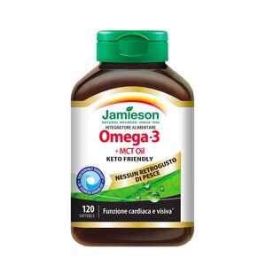 JAMIESON Omega 3 + Mct Oil 120 Softgels
