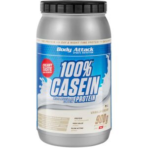 BODY ATTACK 100% Casein Protein 900 Grammi Biscotto