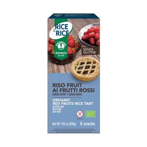 PROBIOS Rice & Rice - Riso Fruit Ai Frutti Rossi 6 Snack Da 33,5 Grammi