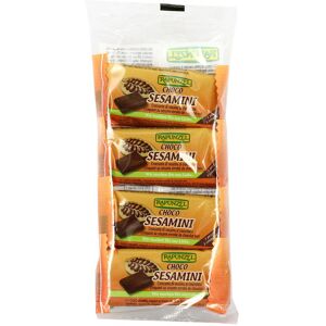 RAPUNZEL Choco Sesamini - Sesamini Al Cioccolato 4 Snack Da 27 Grammi