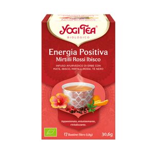 Yogi Tea - Energia Positiva Mirtilli Rossi Ibisco 17 Bustine Da 1,8 Grammi