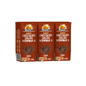 CÉRÉAL Drink Di Soia Al Cacao 3 Brick Da 250ml