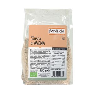 FIOR DI LOTO Crusca Di Avena Bio 250 Grammi