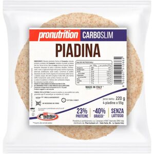 PRONUTRITION Carboslim Piadina 4 X 55 Grammi