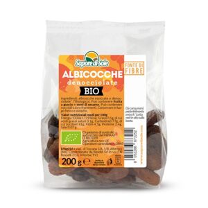 SAPORE DI SOLE Albicocche Denocciolate Bio 200 Grammi