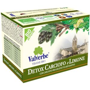 VALVERBE Tisana Detox - Carciofo E Limone 20 Filtri