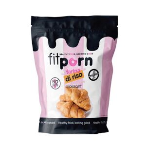 FITPORN Farina Di Riso Pregelatinizzata Senza Glutine 750 Grammi Croissant