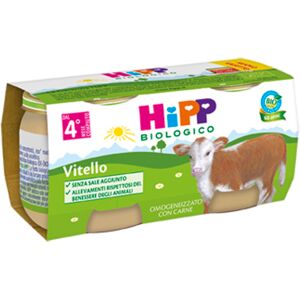 Hipp Bio Omogeneizzato Vitello 2x80 Gr