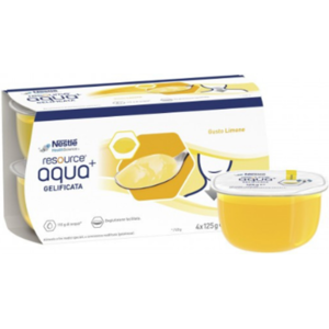 nestle Nestlé Resource Aqua+ Limone 4x125 Gr