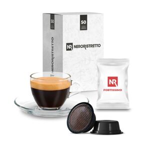 Neroristretto 50 Capsule Singole Compatibili A Modo Mio®* Fortissimo