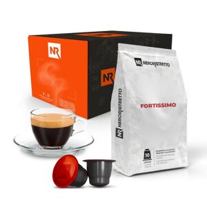 Neroristretto 100 Capsule Compatibili Nespresso®* Fortissimo