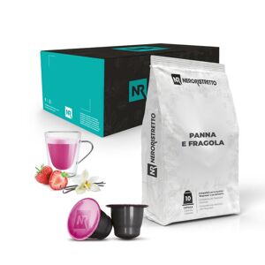 Neroristretto 50 Capsule Compatibili Nespresso®* Panna e Fragola