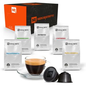 Neroristretto Kit Assaggio Caffé 40 Capsule Compatibili Dolce Gusto®*