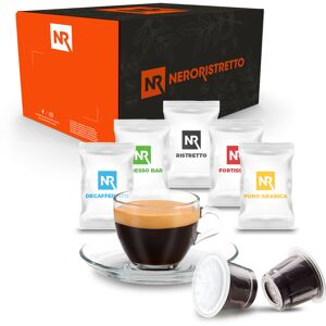 Neroristretto Kit Assaggio Caffé 50 Capsule Compatibili Nespresso®*