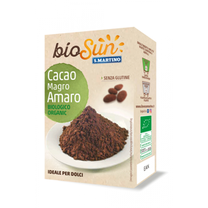 BIOSUN Cacao magro Amaro Biologico 75g