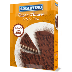 S.MARTINO Cacao Amaro 75g