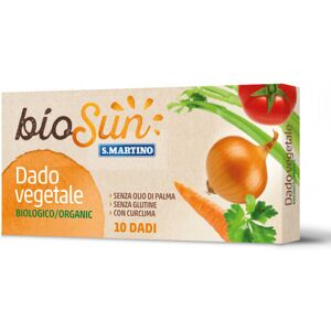 BIOSUN Dado Vegetale Biologico 10 dadi 100g