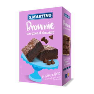 S.MARTINO Brownie con gocce di cioccolato 375g