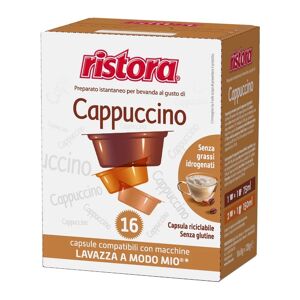 Ristora 16 Cappuccino Capsule Compatibili Lavazza A Modo Mio