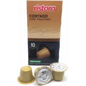 Ristora 10 Capsule Nespresso Compatibili Cortado