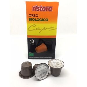 Ristora 10 Capsule Nespresso Caffè d'Orzo Biologico Compatibili