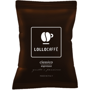 Lollo Caffè 100 Capsule Classico Compatibili Espresso Point