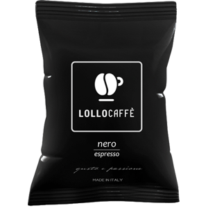 Lollo Caffè 100 Capsule Nero Compatibili Espresso Point