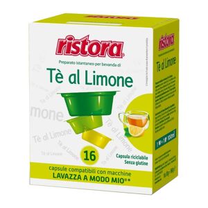 Ristora 16 The al Limone Capsule Compatibili Lavazza A Modo Mio