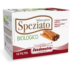 Sandemetrio 18 Filtri di Infuso Speziato BIO