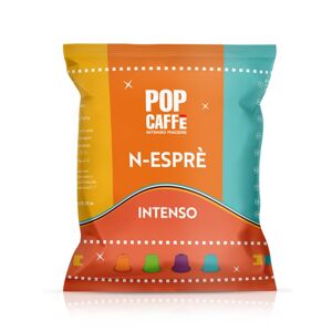 Pop 100 Capsule Caffè Compatibili Nespresso N-espre Intenso .1