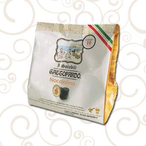 ToDa 10 Capsule Nespresso Gattopardo Nocciolino Solubile Compatibili