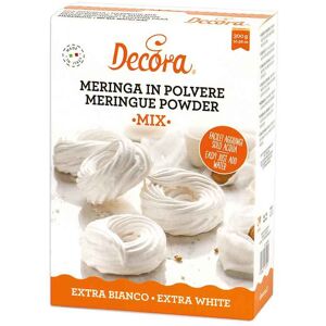 Preparato In Polvere Per Meringhe Bianco 300 G Decora