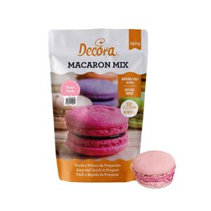 Preparato Macarons In Polvere Rosa 250 G Decora