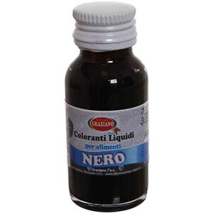 Graziano Colorante Liquido Concentrato Per Alimenti Nero 35 G