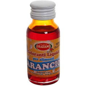 Graziano Colorante Liquido Concentrato Per Alimenti Arancio 35 G