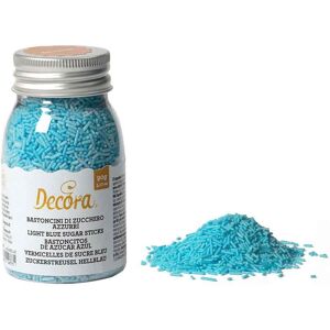 Codette Di Zucchero Color Azzurro Per Decorazioni 90 G Decora