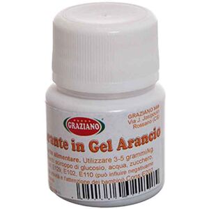 Graziano Colorante In Gel Concentrato Per Alimenti Arancio 20 G