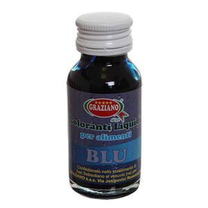 Graziano Colorante Liquido Concentrato Per Alimenti Blu 35 G