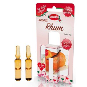 Graziano Aroma Liquido Per Dolci Gusto Rum 4g 2 Fialette