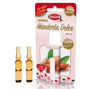 Graziano Aroma Liquido Per Dolci Gusto Mandorla Dolce 4g 2 Fialette