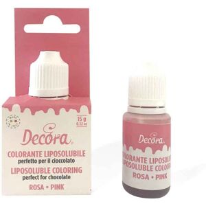 Colorante Liquido Liposolubile Rosa Per Alimenti 15 G Decora