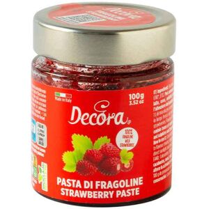 Aroma In Pasta Concentrata Per Dolci Gusto Fragoline 100 G Decora