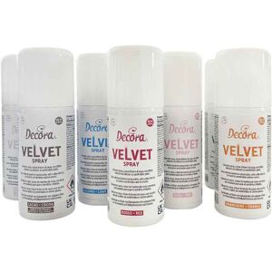 Colorante Alimentare Spray Effetto Velluto 100 Ml Decora