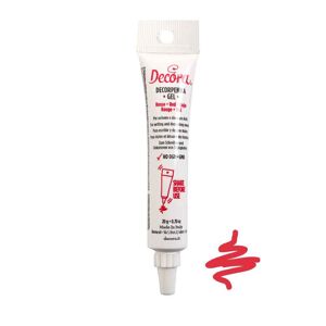 Decorpenna Gel Rosso Per Scrivere E Decorare 20g Decora