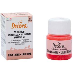 Colorante In Gel Per Alimenti Colore Intenso Rosa Carne 28 G Decora