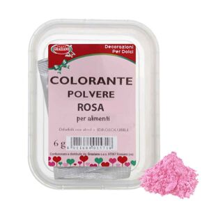 Graziano Colorante Alimentare In Polvere Rosa 6 G