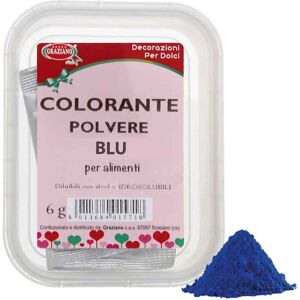 Graziano Colorante Alimentare In Polvere Blu 6 G